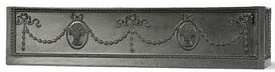 Faux Lead Finish Wheat Sheaf Window Box-24in